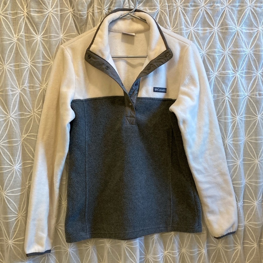 Columbia Fleece Snap Up Pull Over